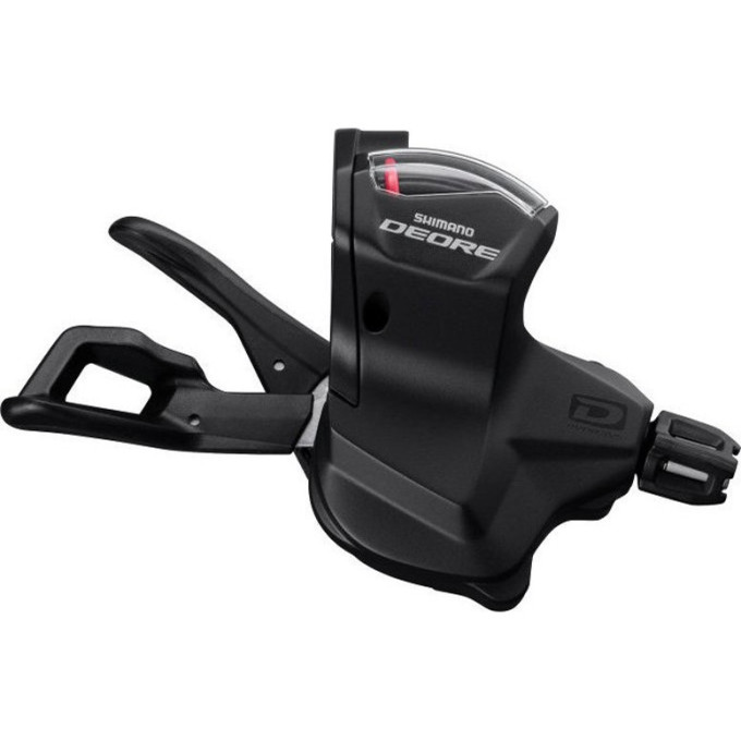 Шифтер SHIMANO DEORE, M6000, левый, 2/3 скорости, трос 1800 мм ISLM6000LB