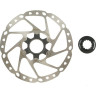 Тормозной диск SHIMANO DEORE, RT64, 203мм, C.LOCK ESMRT64L